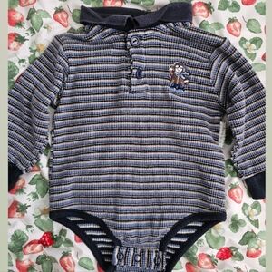 Vintage Bear Pilot Onesie